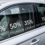 Градация автомобильной тонировки на примере